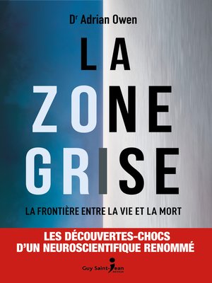 cover image of La zone grise